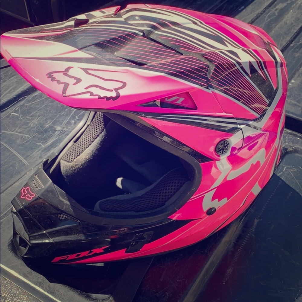 Fox woman’s riding helmet